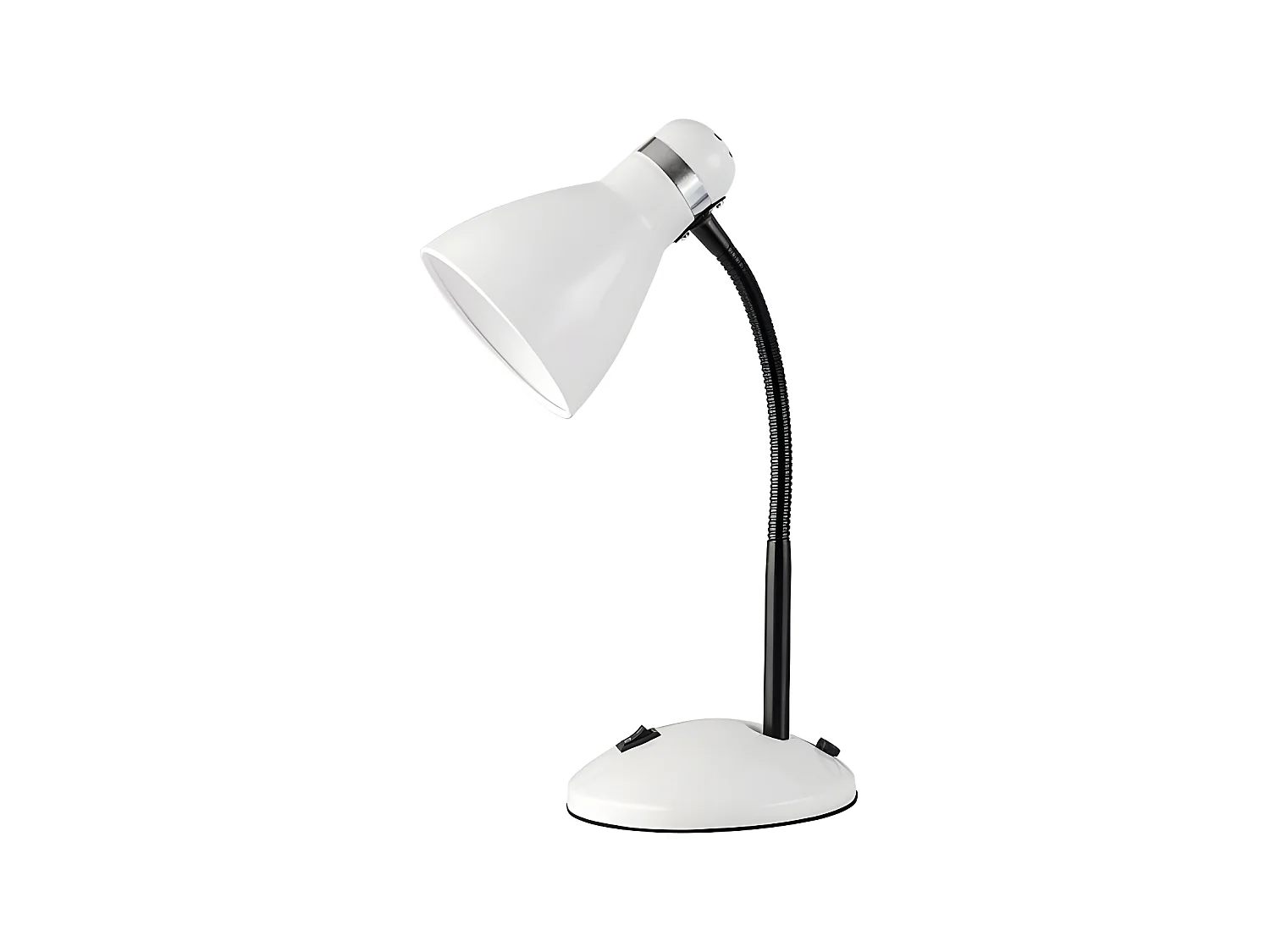 Flexo blanc pour table d'étude modèle LAZULITA avec tête réglable FABRILAMP