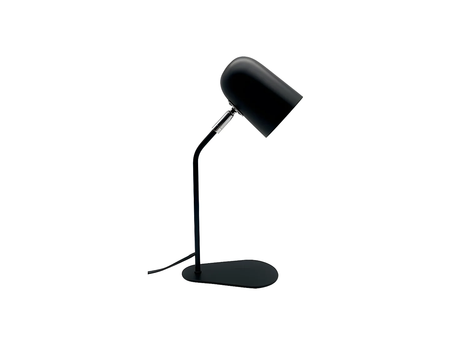Flexo Orientable And Articulable modello Didac Black FABRILAMP