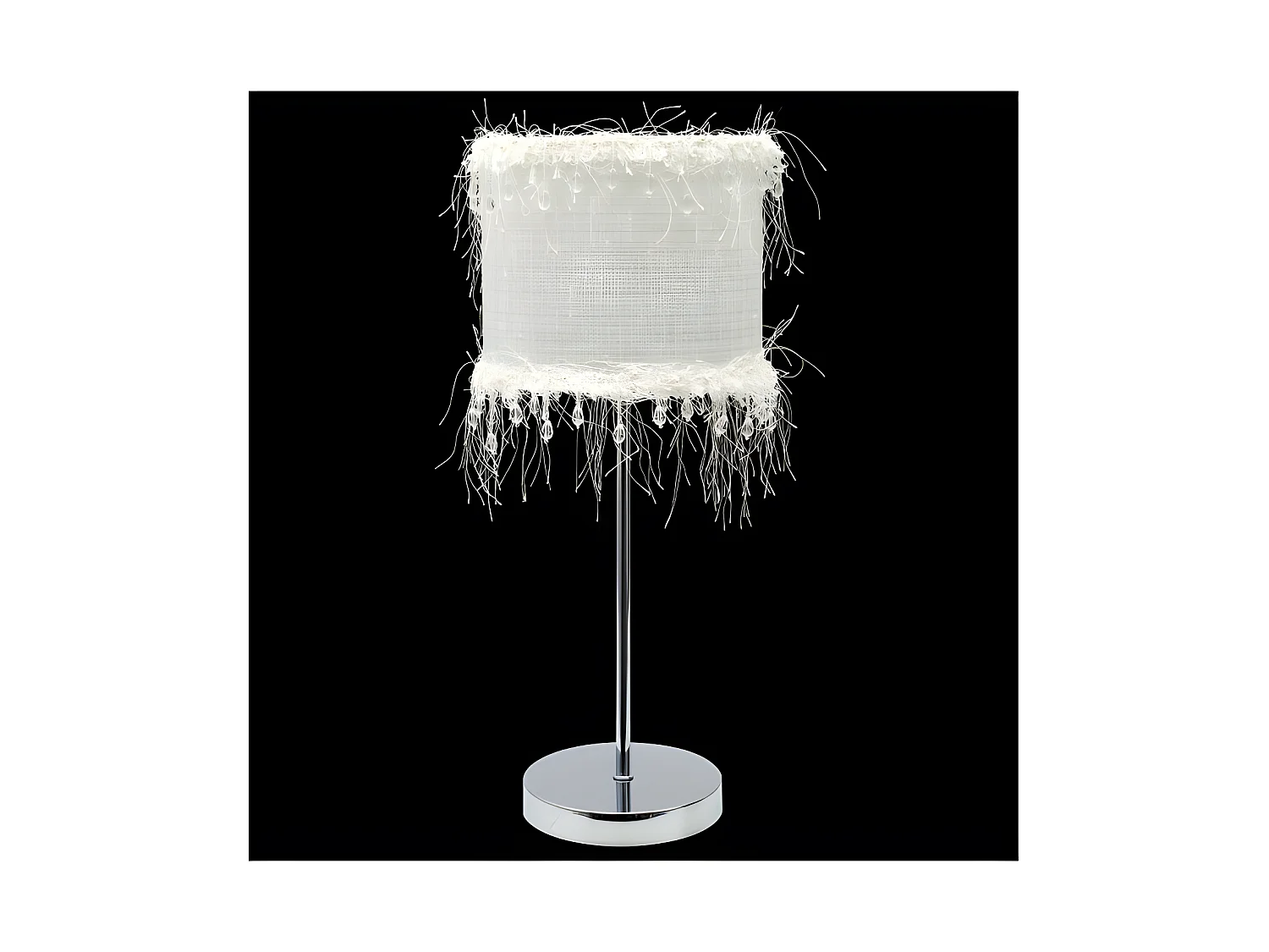 Fils de lampe de table 1xe27 Blanc FABRILAMP.