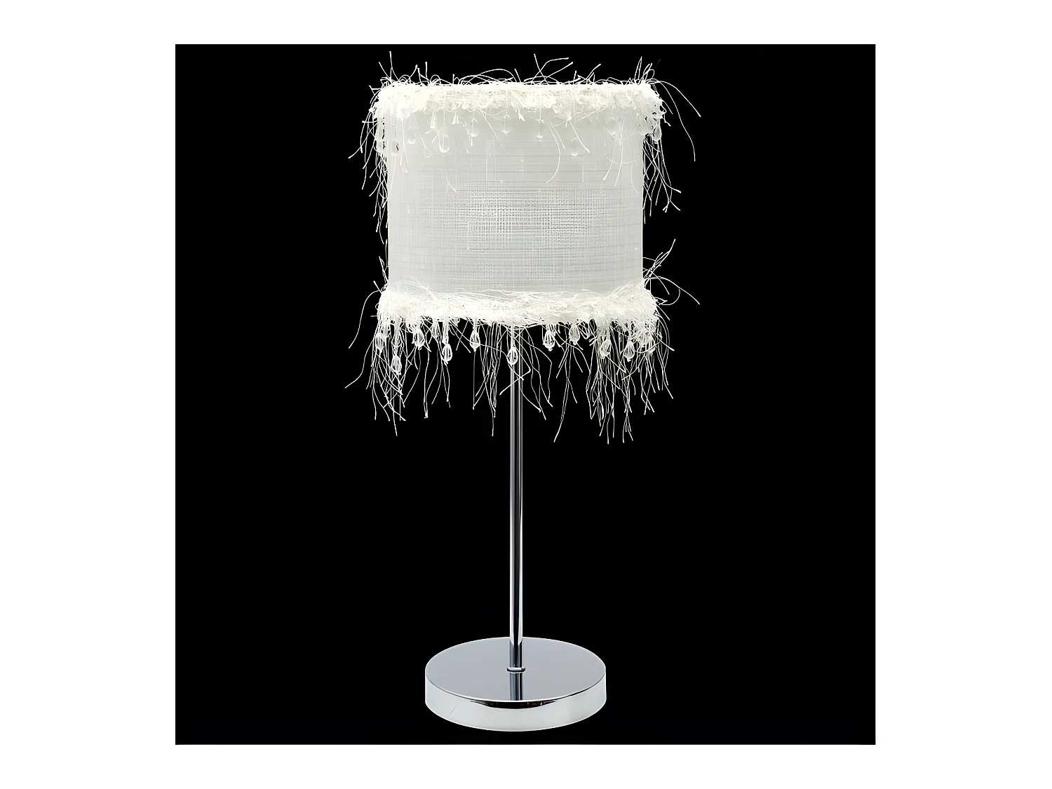 Lampada da Tavolo Filettature 1xe27 Bianco FABRILAMP.