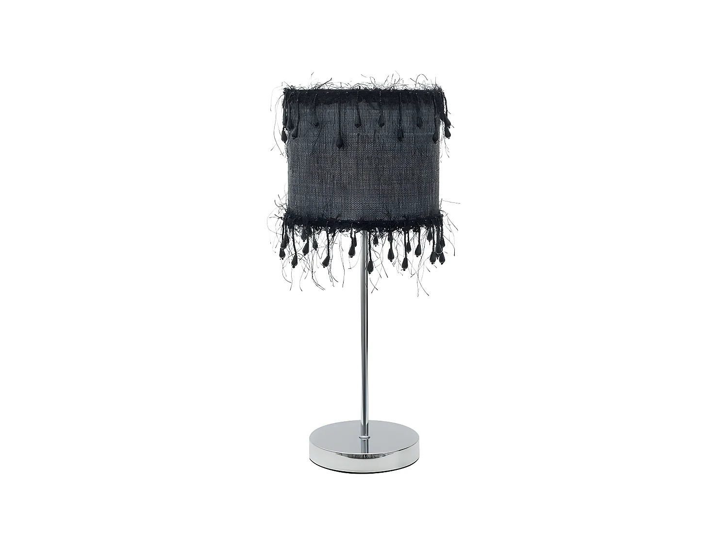 Fils de lampe de table 1xe27 Black FABRILAMP.