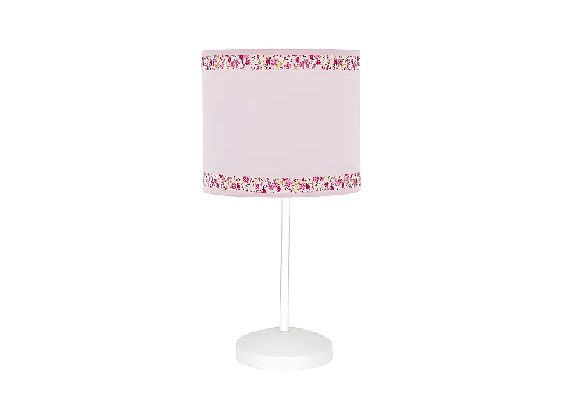 Lampe de table Cenefa Rosa 1xe14 FABRILAMP.