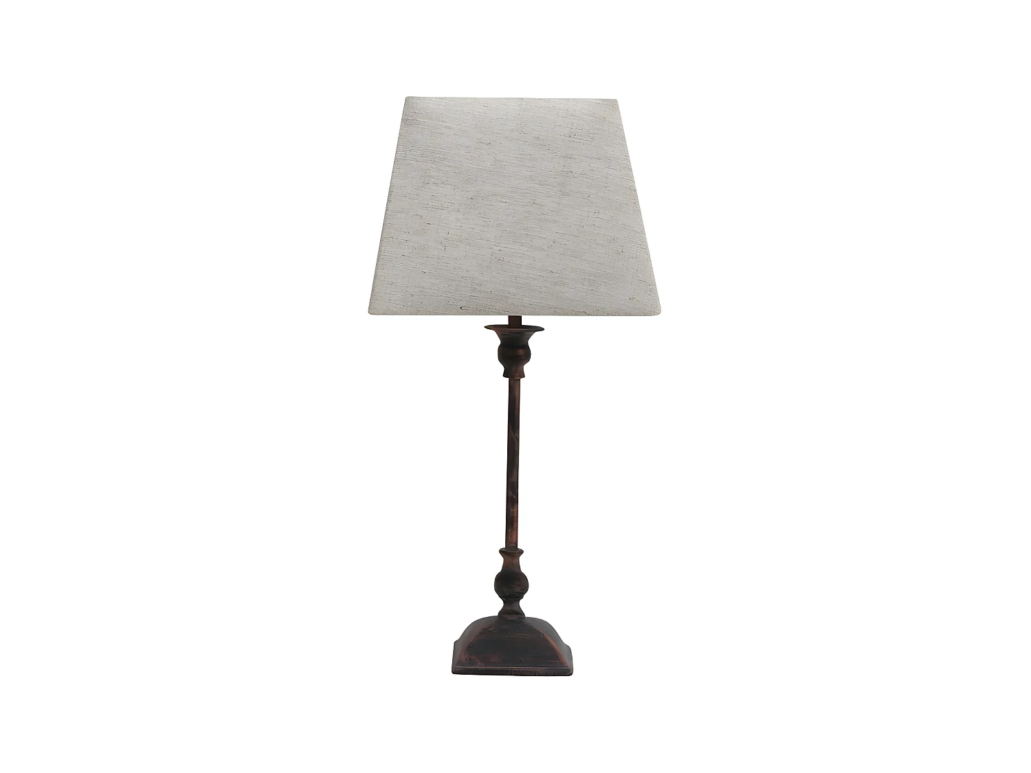 Promotion en lampe de table PERCASOL Brown Rustic 52 Cm FABRILAMP