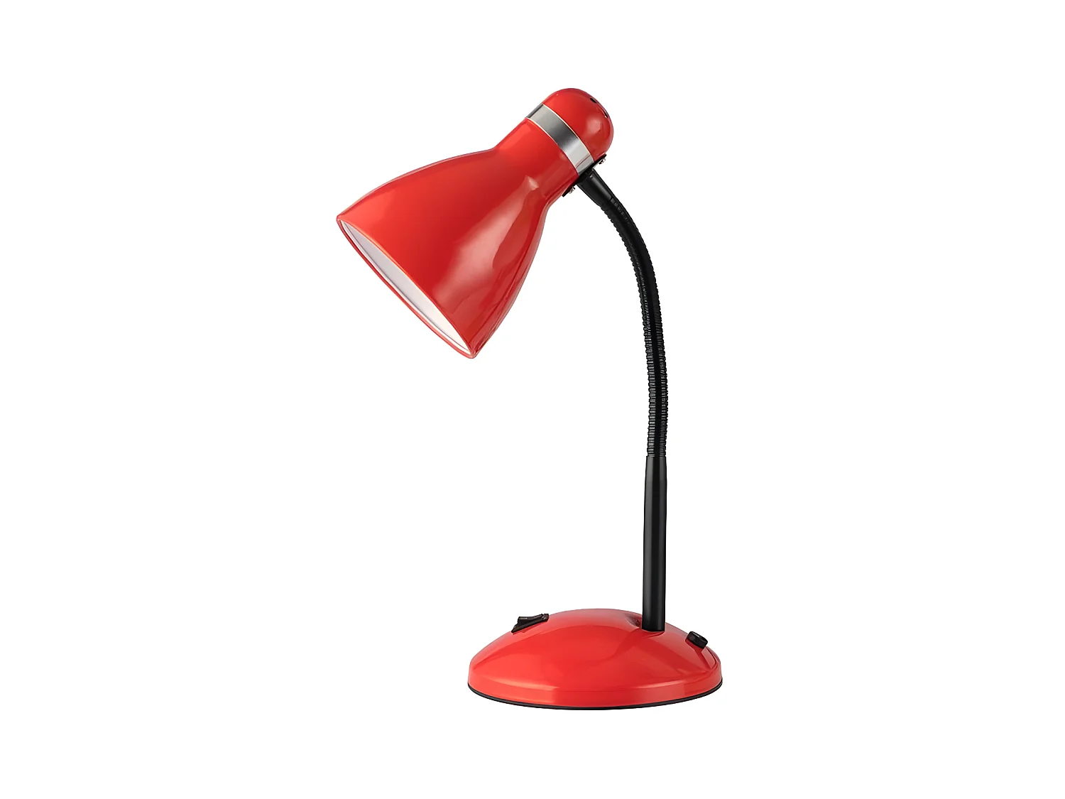 Flexo Infantil en rouge modèle LAZULITA avec tête réglable FABRILAMP