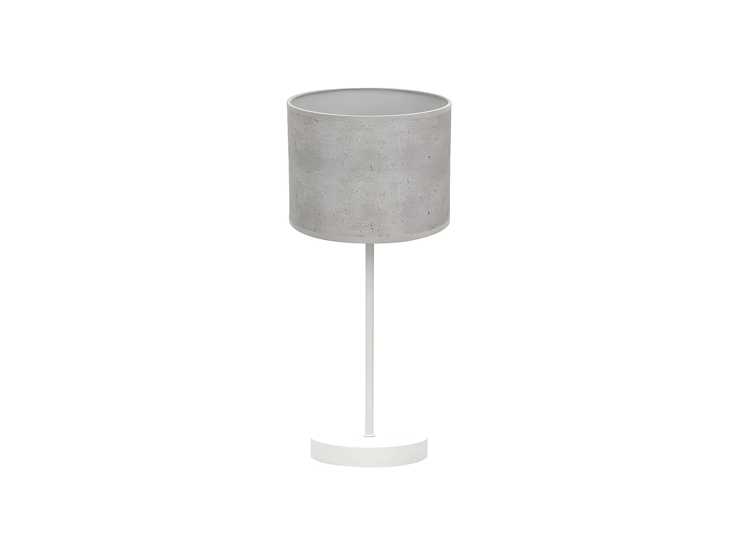 Lampada da tavolo colore cemento Modello grigio Jerte FABRILAMP