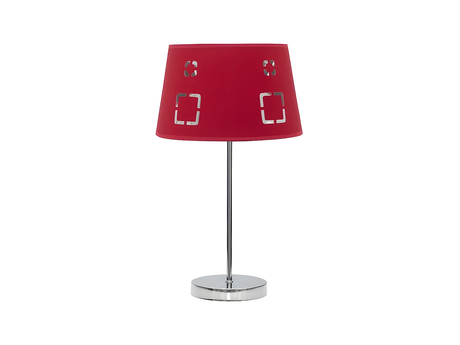 Lampe de table Celaya 1xe14 Red FABRILAMP.