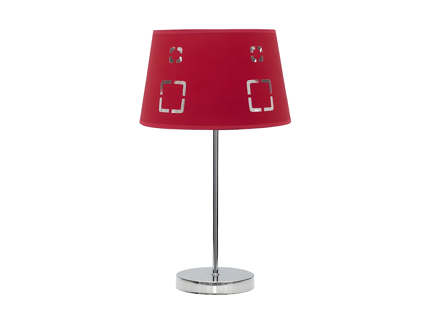 Lampada da tavolo Celaya 1xe14 Rosso FABRILAMP.