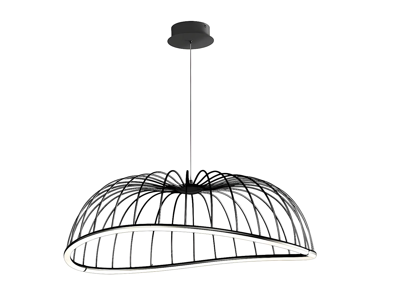 Lampe modèle CELESTE en noir avec led MANTRA