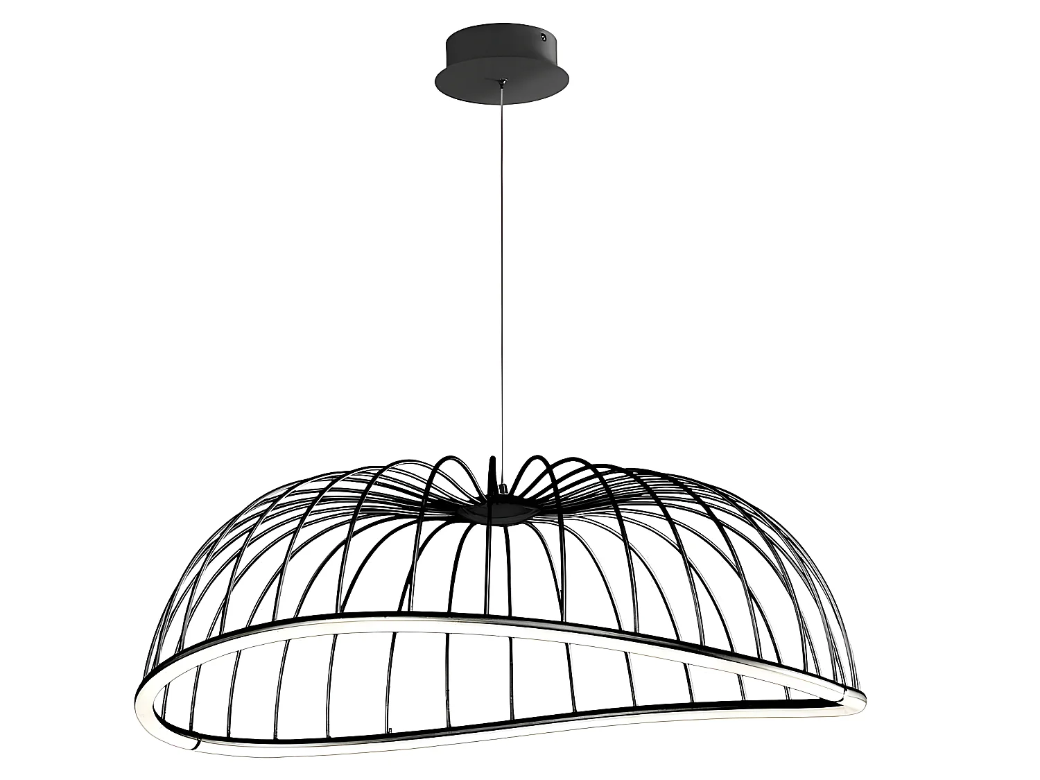 Lampe modèle CELESTE en noir avec led MANTRA