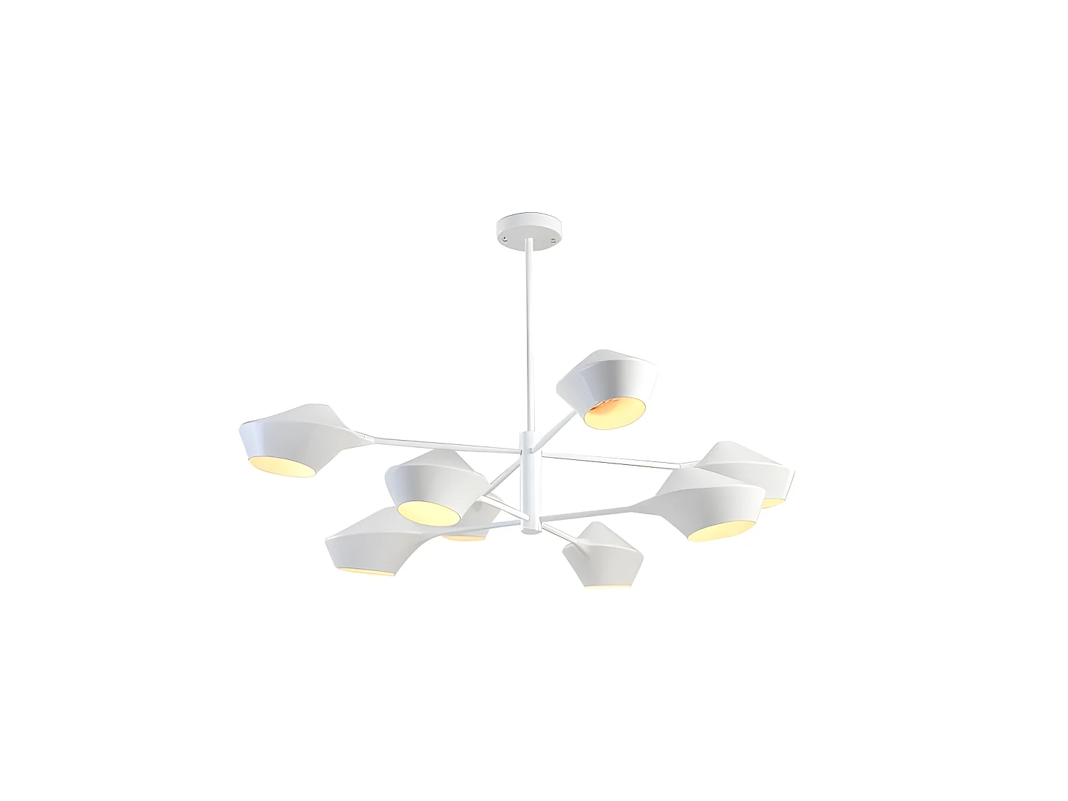 Lampada bianca di 8 luci modello BEIJING FABRILAMP