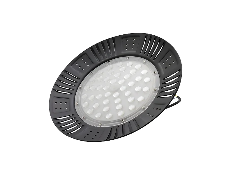 Hotte industrielle led 100w modèle GRANITO noir 6500k FABRILAMP