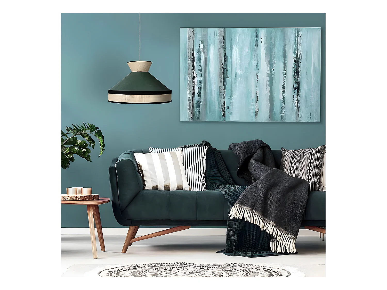 Pendente tetto verde del modello Fabrizio FABRILAMP