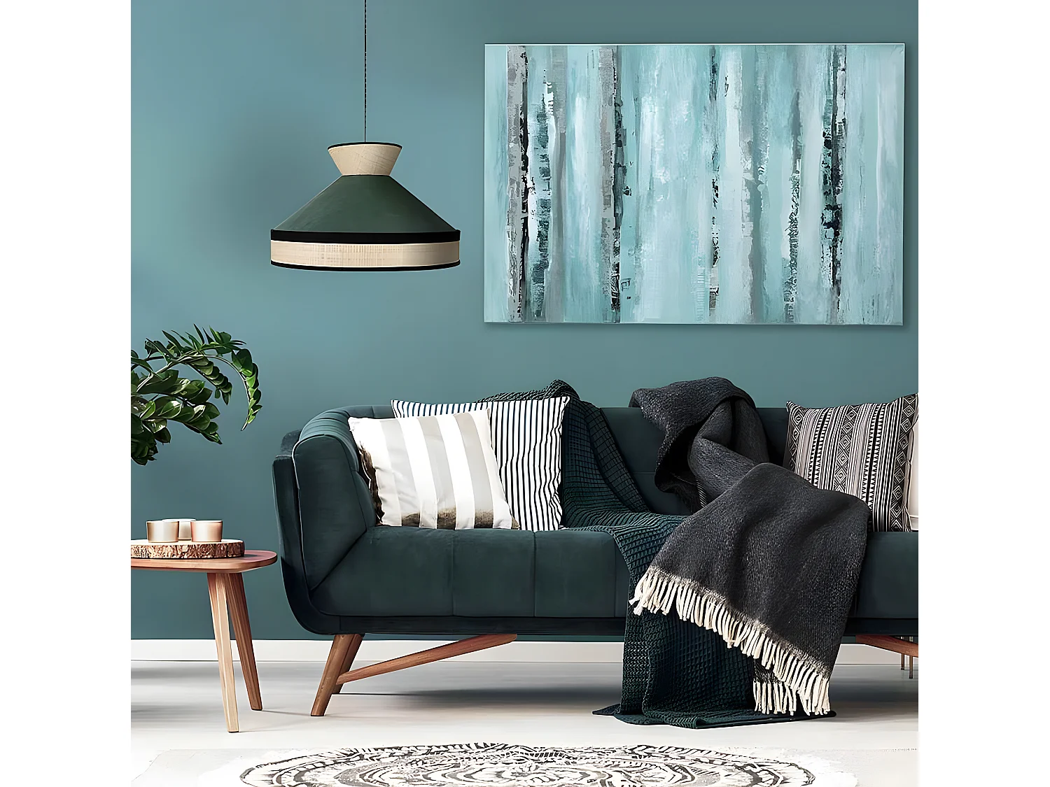 Pendente tetto verde del modello Fabrizio FABRILAMP