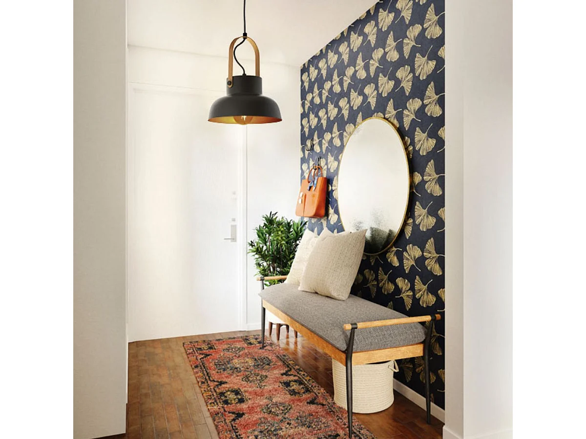 Colgante Campana Modelo Guimar Negro