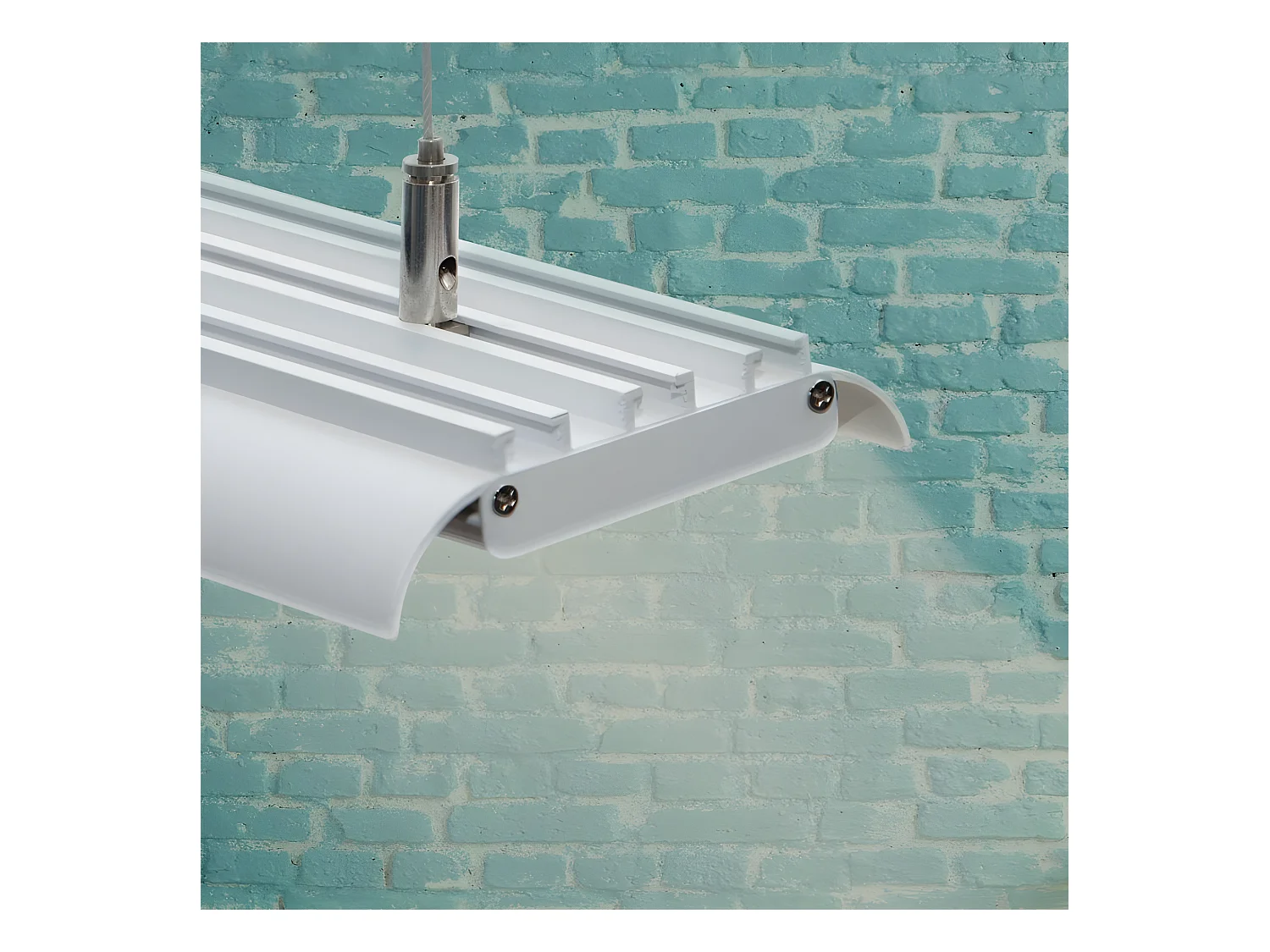 Bell Rect. indust IP65 modello Mendel alluminio FABRILAMP