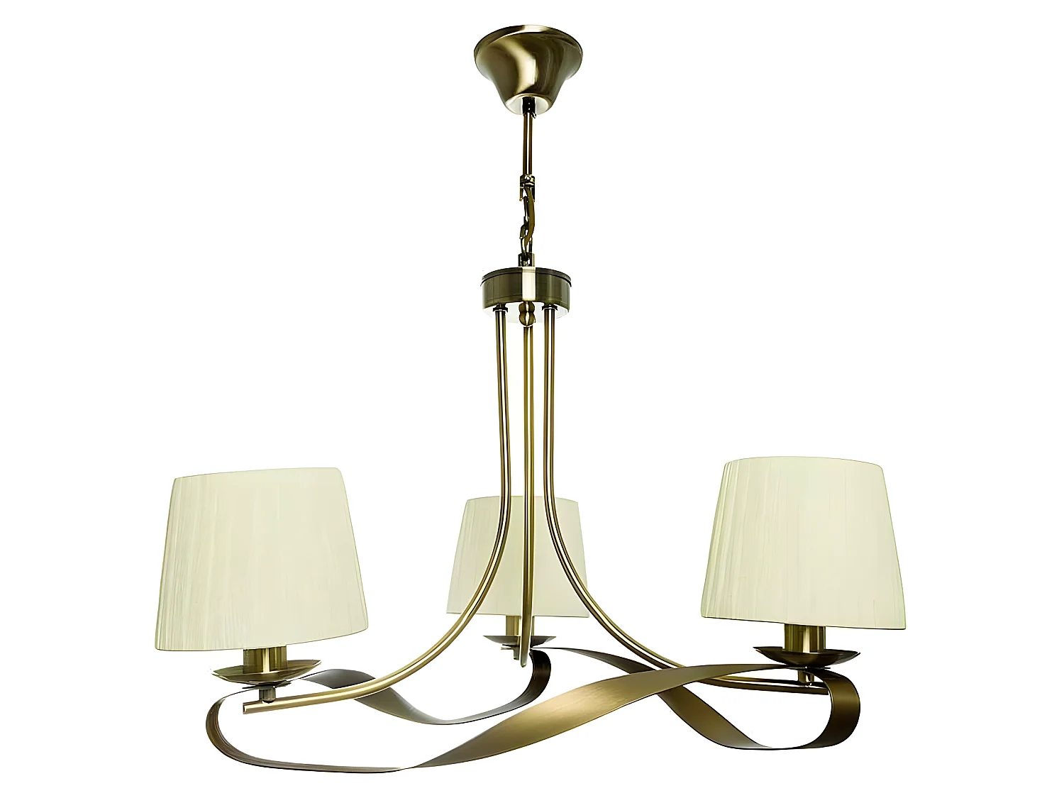 Lampada Baeza in pelle satinata con Beis FABRILAMP