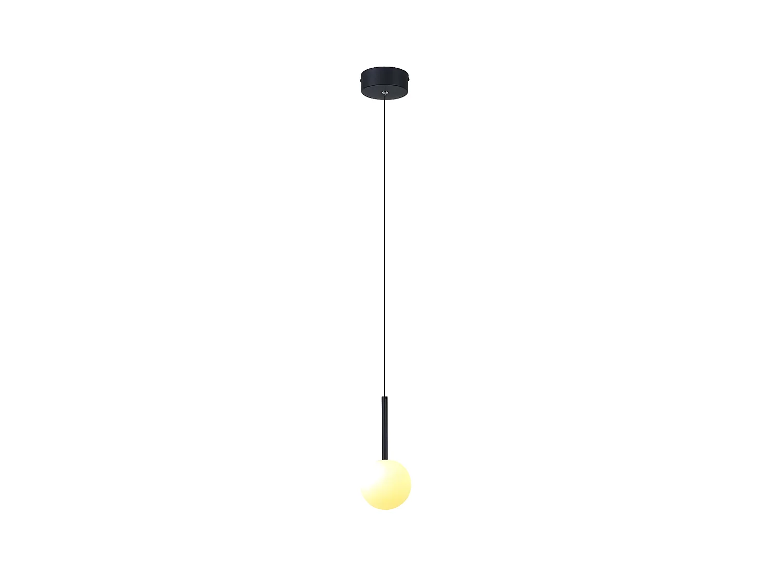 Suspension 1 modèle de lumière CELLAR avec tulipe sphérique MANTRA