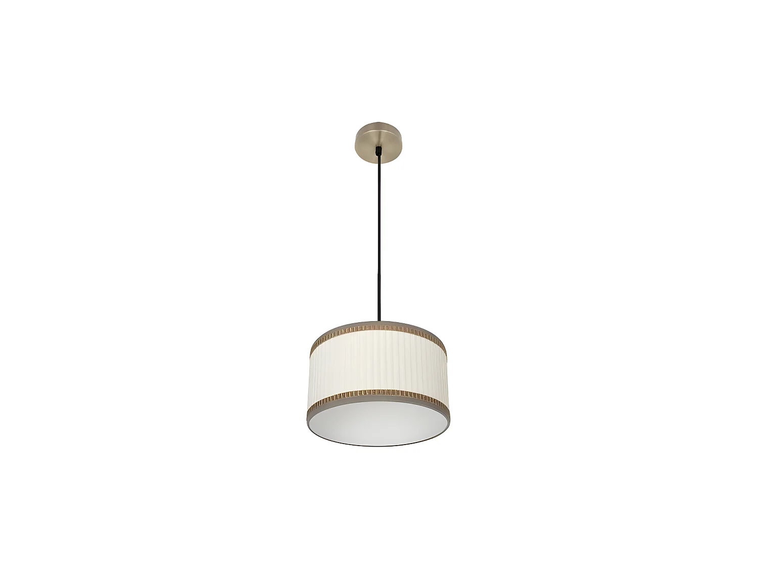 Plafonnier en métal couleur Cuir 1lumière modèle Soprano Réglable FABRILAMP