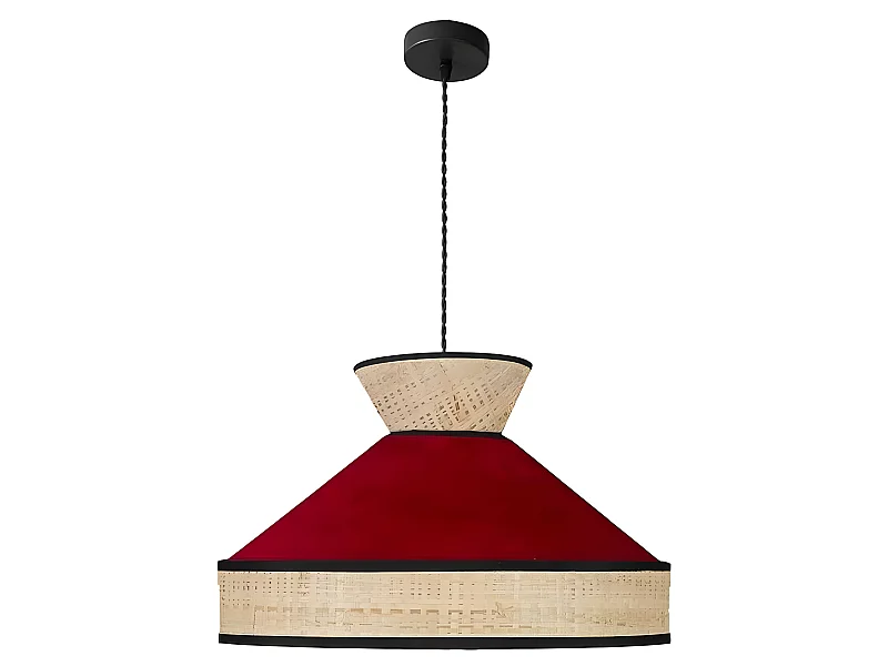 Colgante En Rojo 50 Cm Modelo Fabrizio De