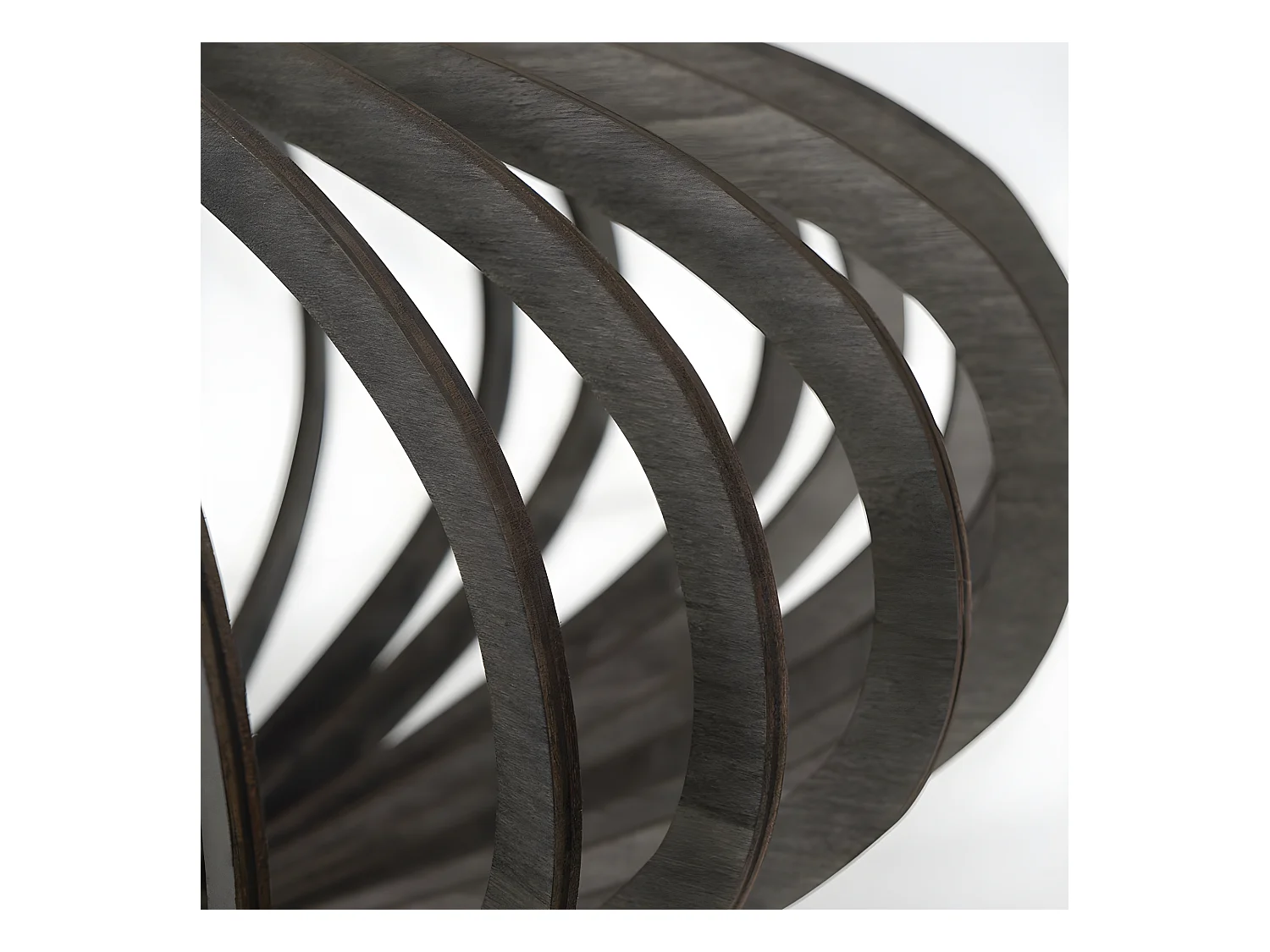 Colgante Poplar Marron Cafe De 1 Luz