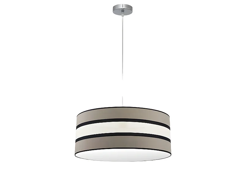 Plafonnier Bicolor 3luces Mole/beige modèle Karla FABRILAMP