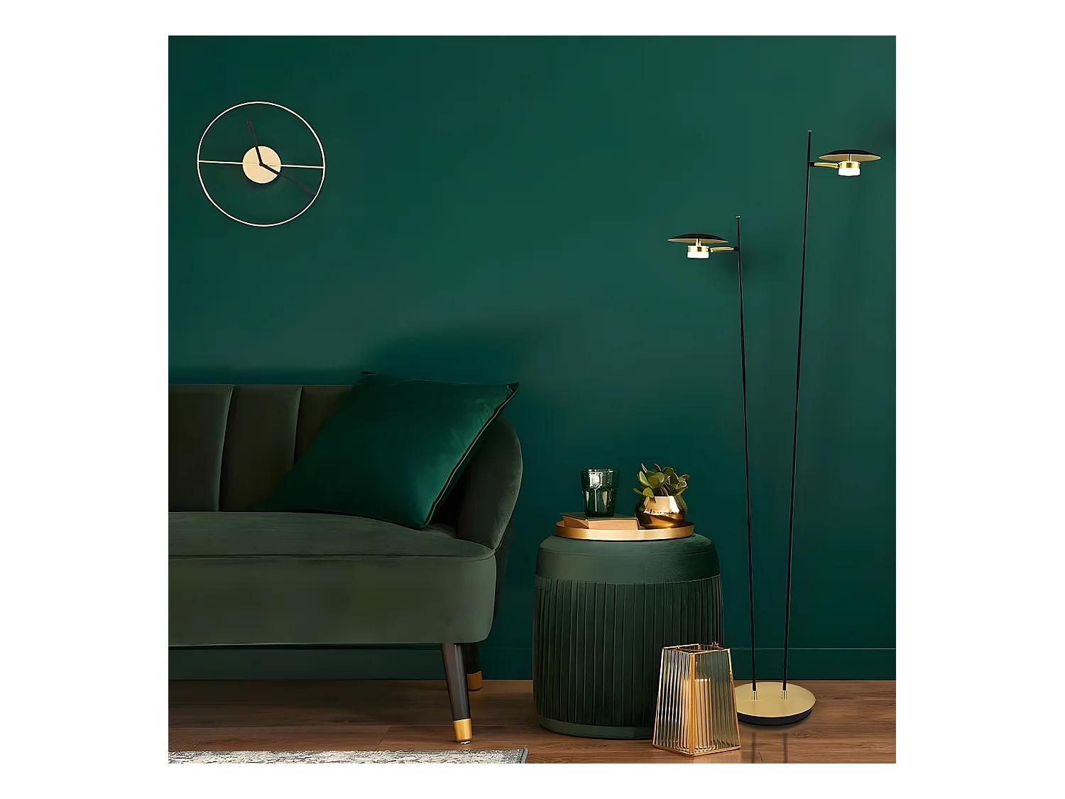 Lampada lineare CAPE TOWN led 30w colore nero FABRILAMP