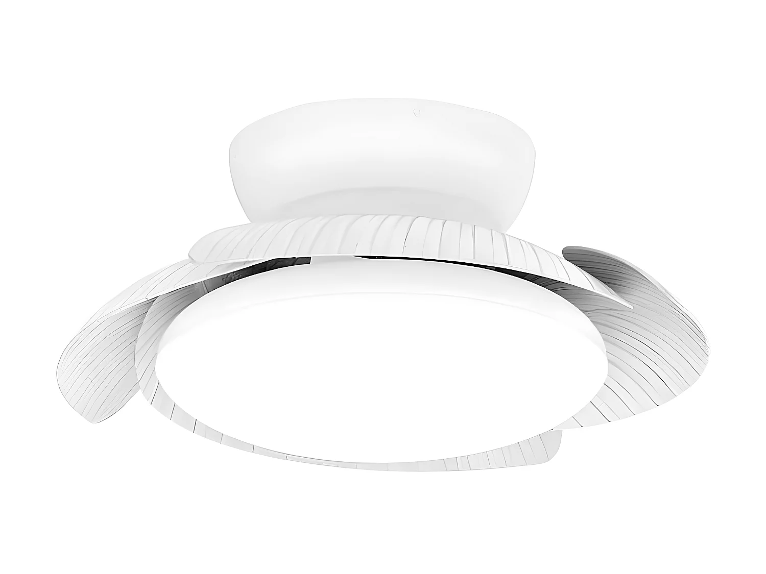 ventilateur DC ALOHA blanc LED intensité réglable