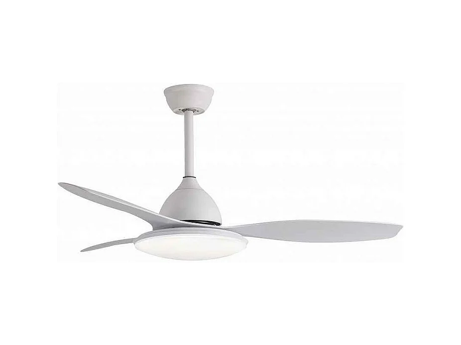Fan DC YAEL bianco led 72w CCT regolabile Fabrilamp