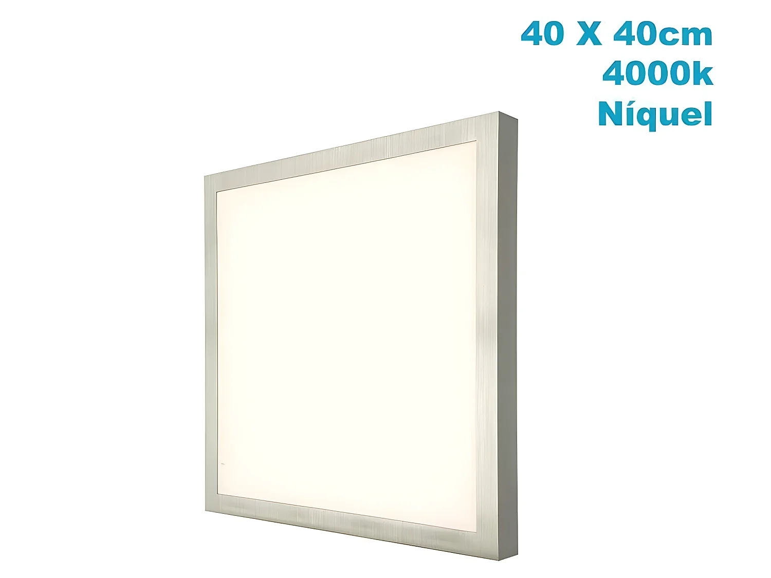 Surface extérieure FABRILAMP Modèle 36w Niquel Plane