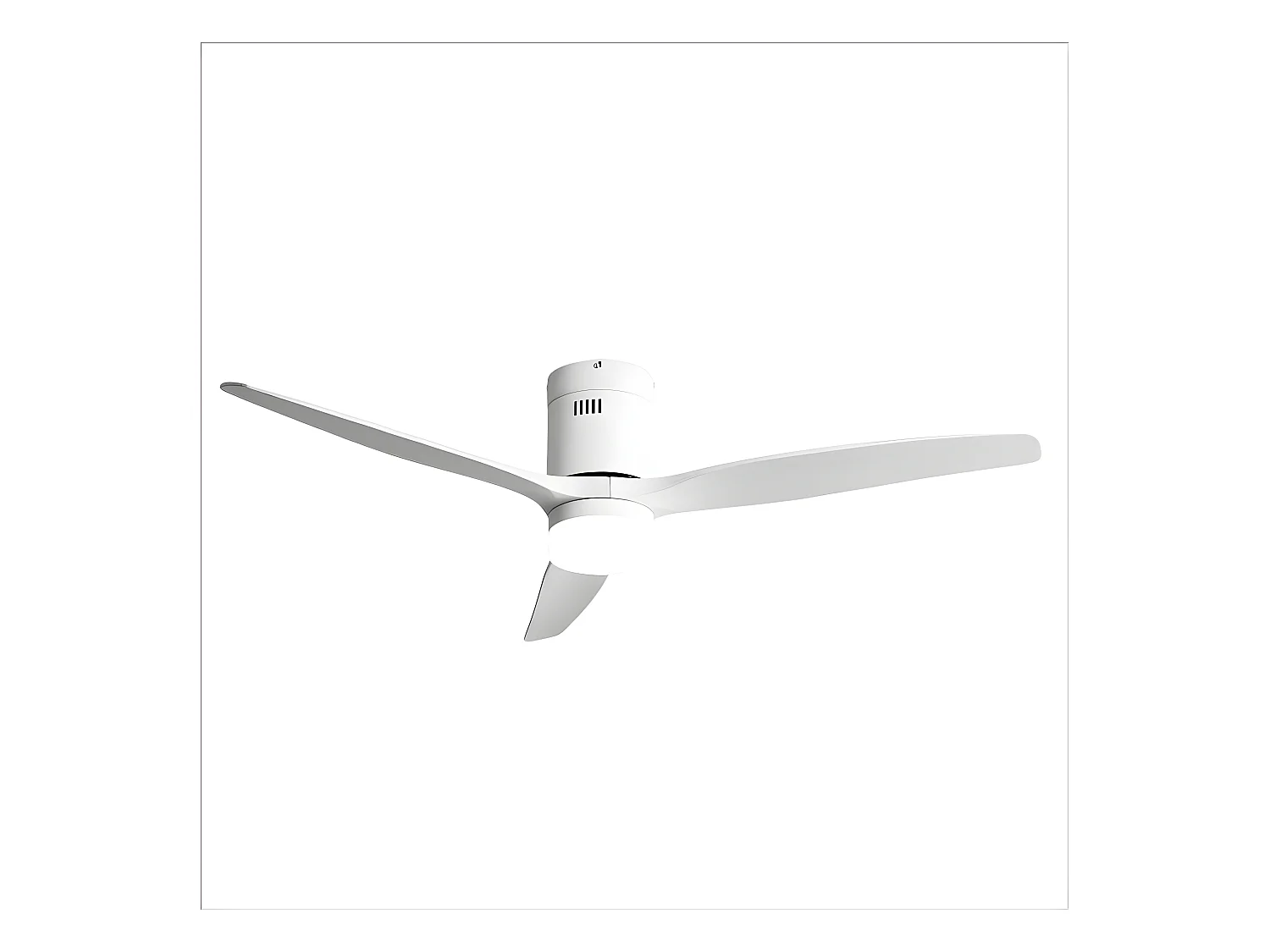 Ventilador Dc Aguilon Blanco Led Con Memoria De Color