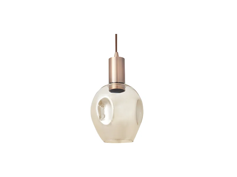 Lampe suspendue météore 1xe27 FABRILAMP.