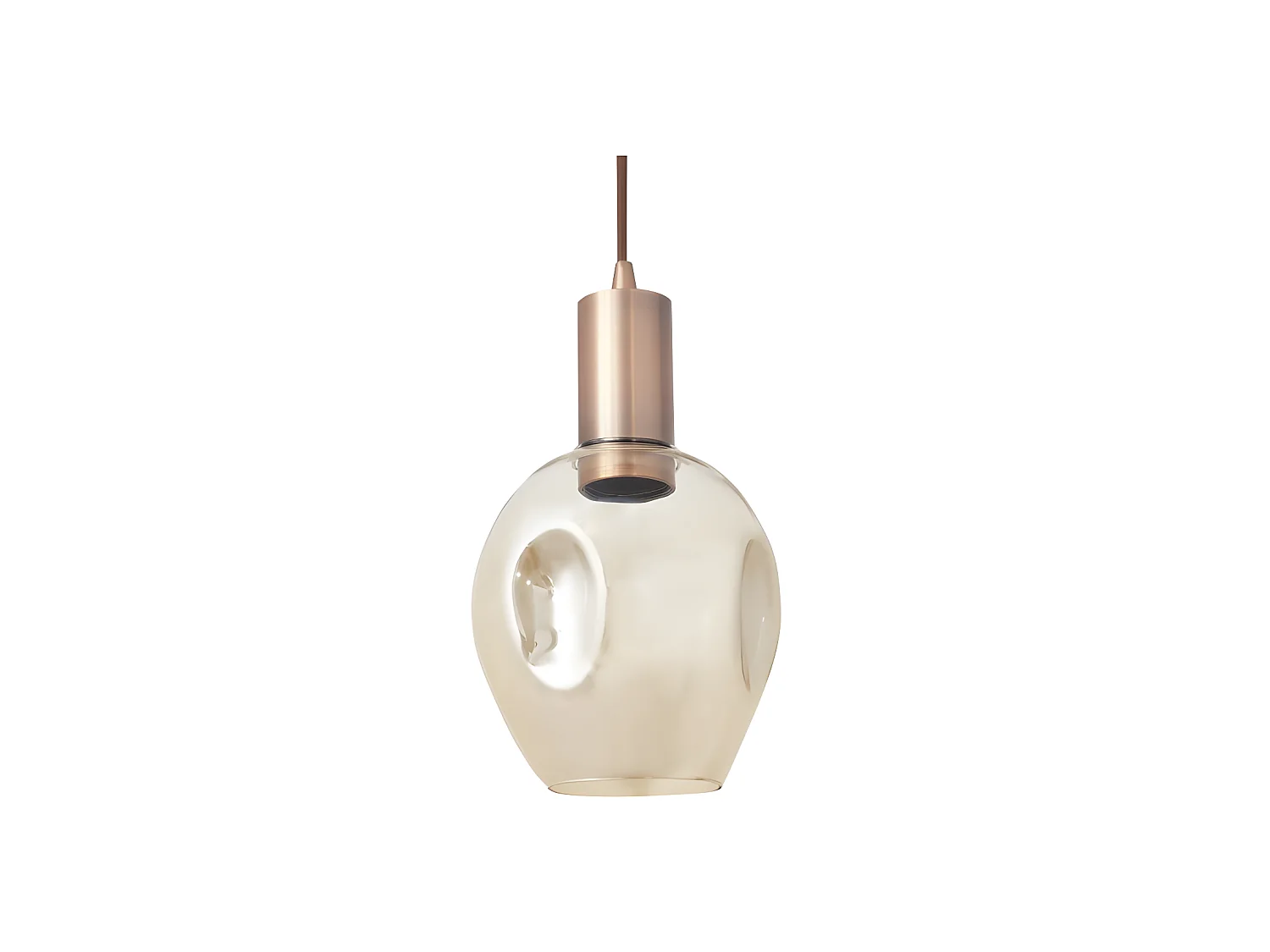 Lampe suspendue météore 1xe27 FABRILAMP.