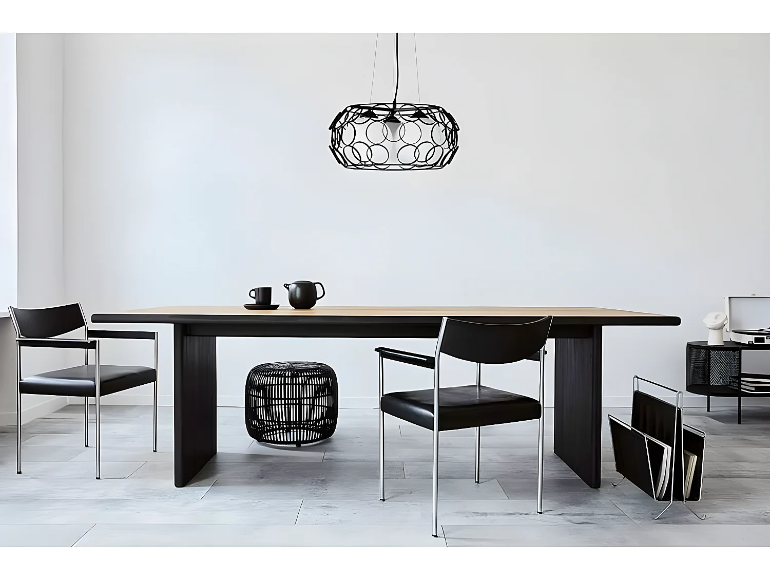 Colgante Grande De 3 Luces Modelo Peregrino Con Tulipas Esfericas