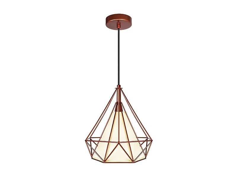 Colgante  Figura Geométrica Modelo Nevada Cobre De