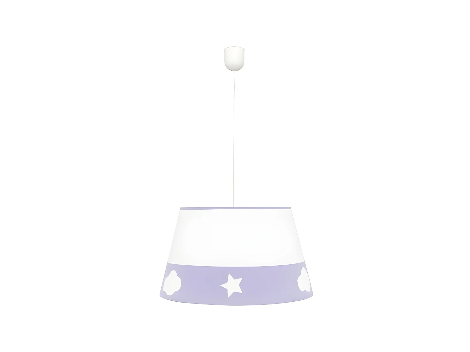 Lampada a sospensione Galaxy 1xe27 Lilac di FABRILAMP.