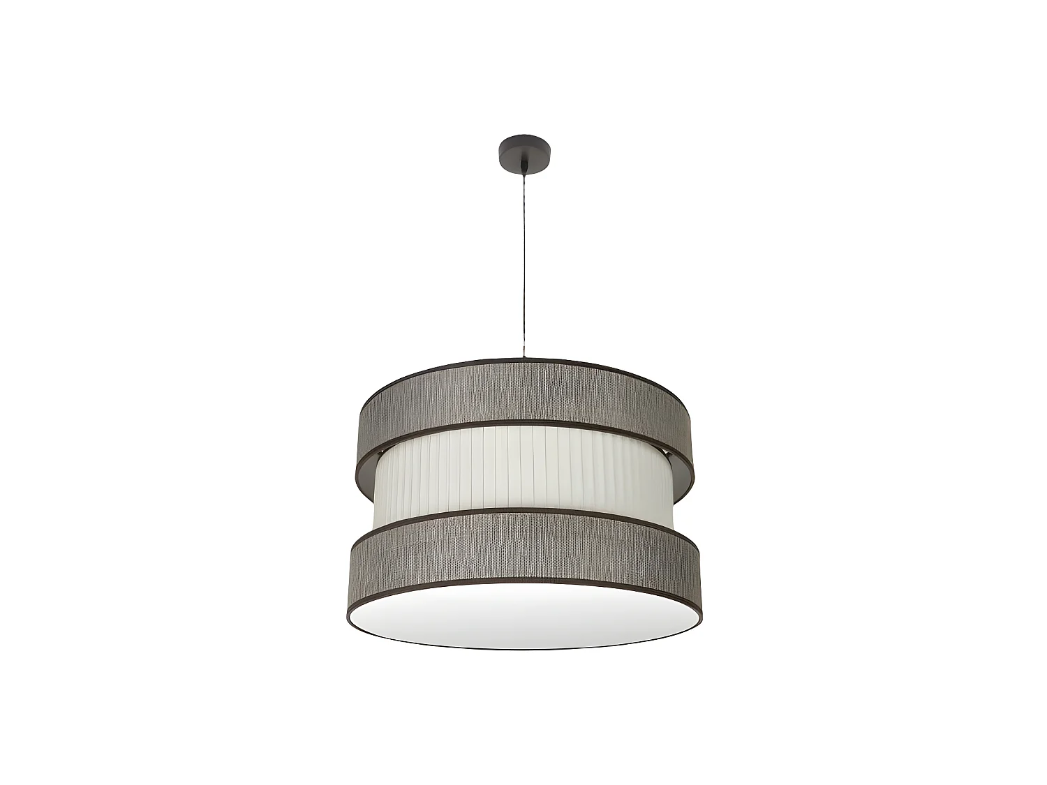 Ciondolo marrone modello Home 3lights marrone-beis FABRILAMP