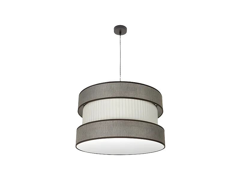 Colgante Marron Modelo Home 3luces Marron-beis