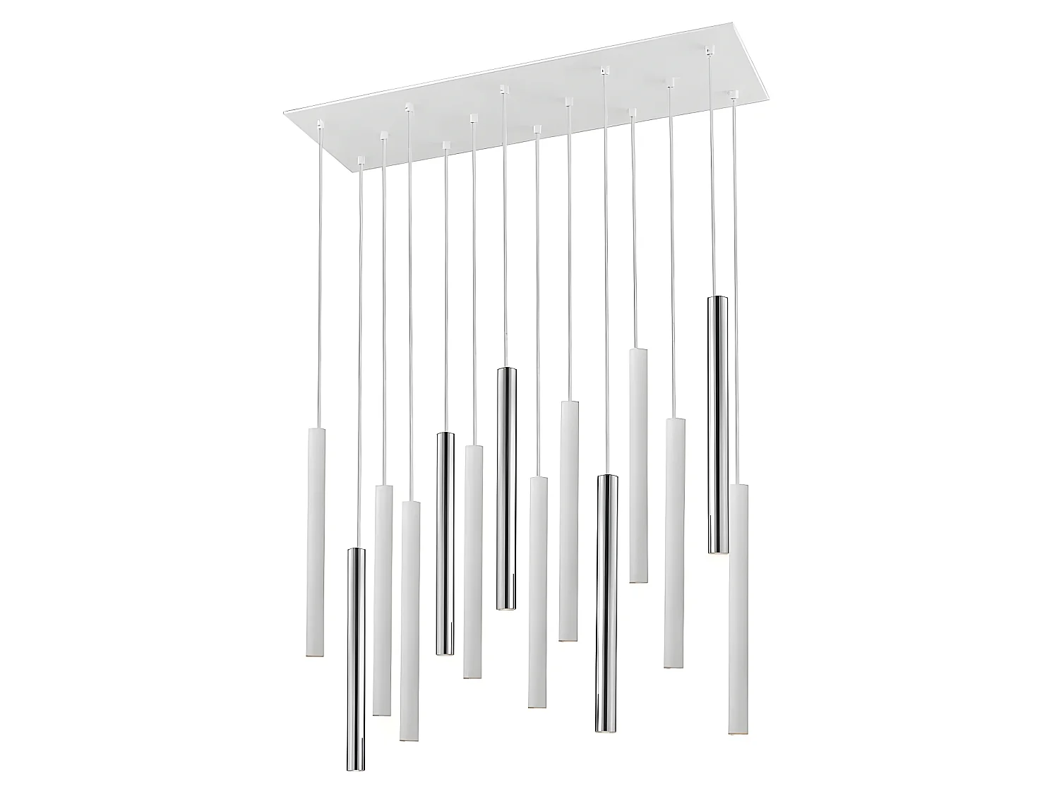 Lampe rectangulaire avec 14 lampes SCHULLER