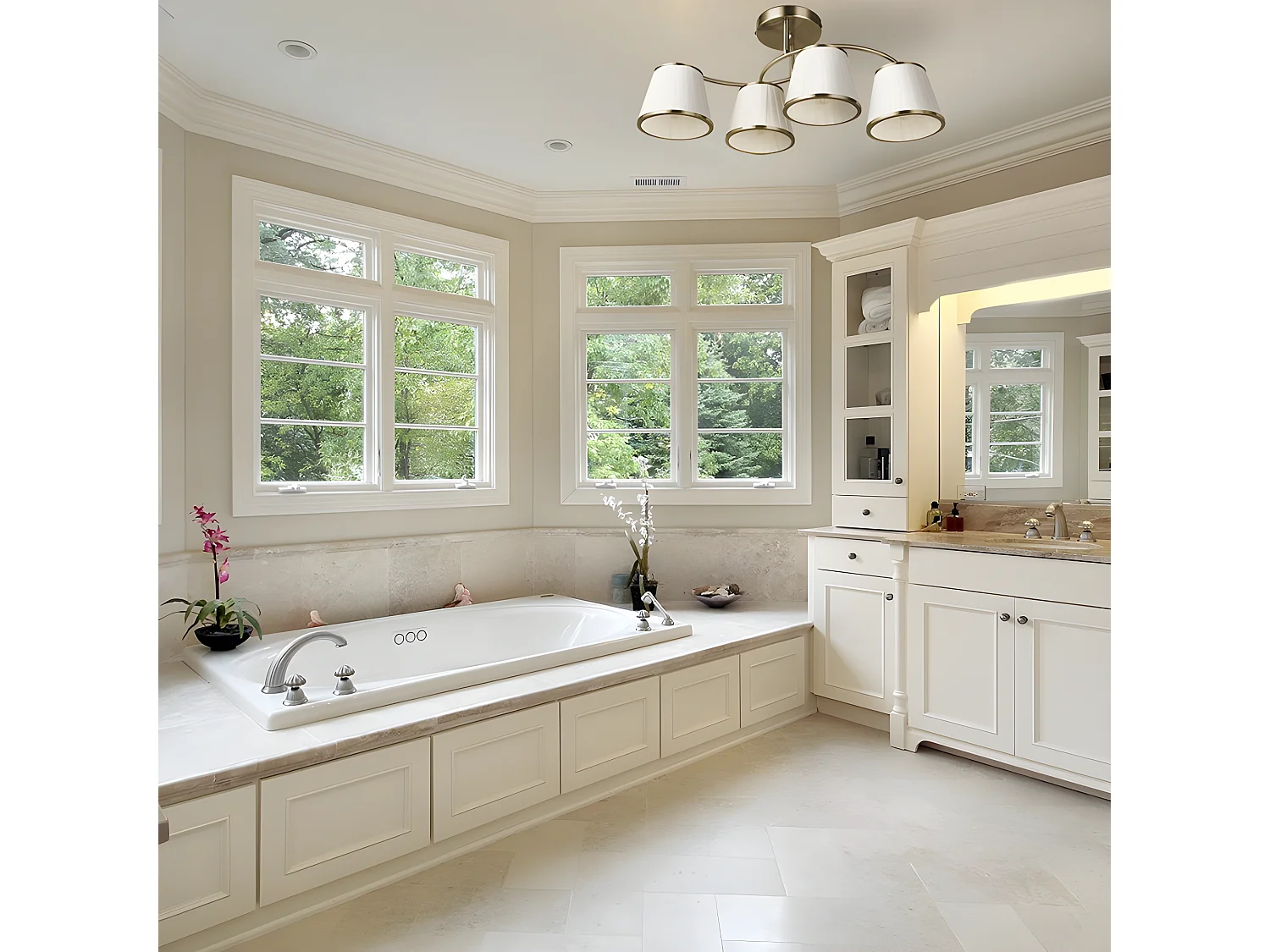 Lampe avec modèle d'affichage LANTANAS cromo Fabrilamp