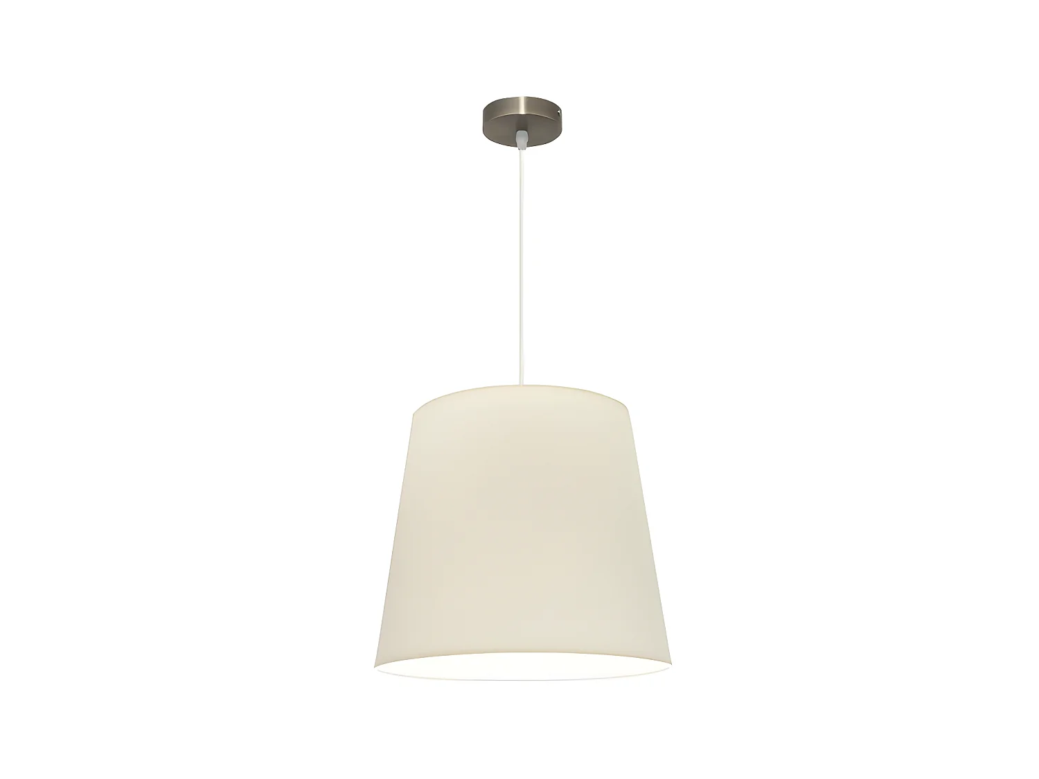 Lampada a Sospensione Maldive 1xe27 Pelle/beige Reg.40d FABRILAMP
