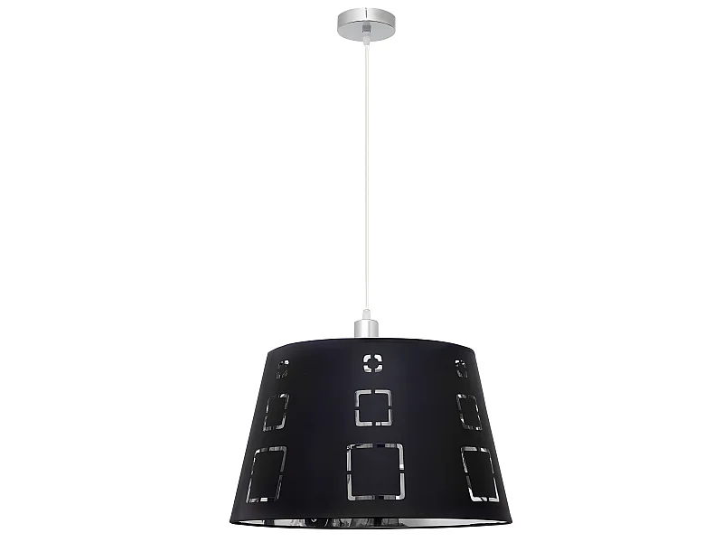 Lampe à Suspension Celaya 1xe27 Finition Noire Regx40d FABRILAMP
