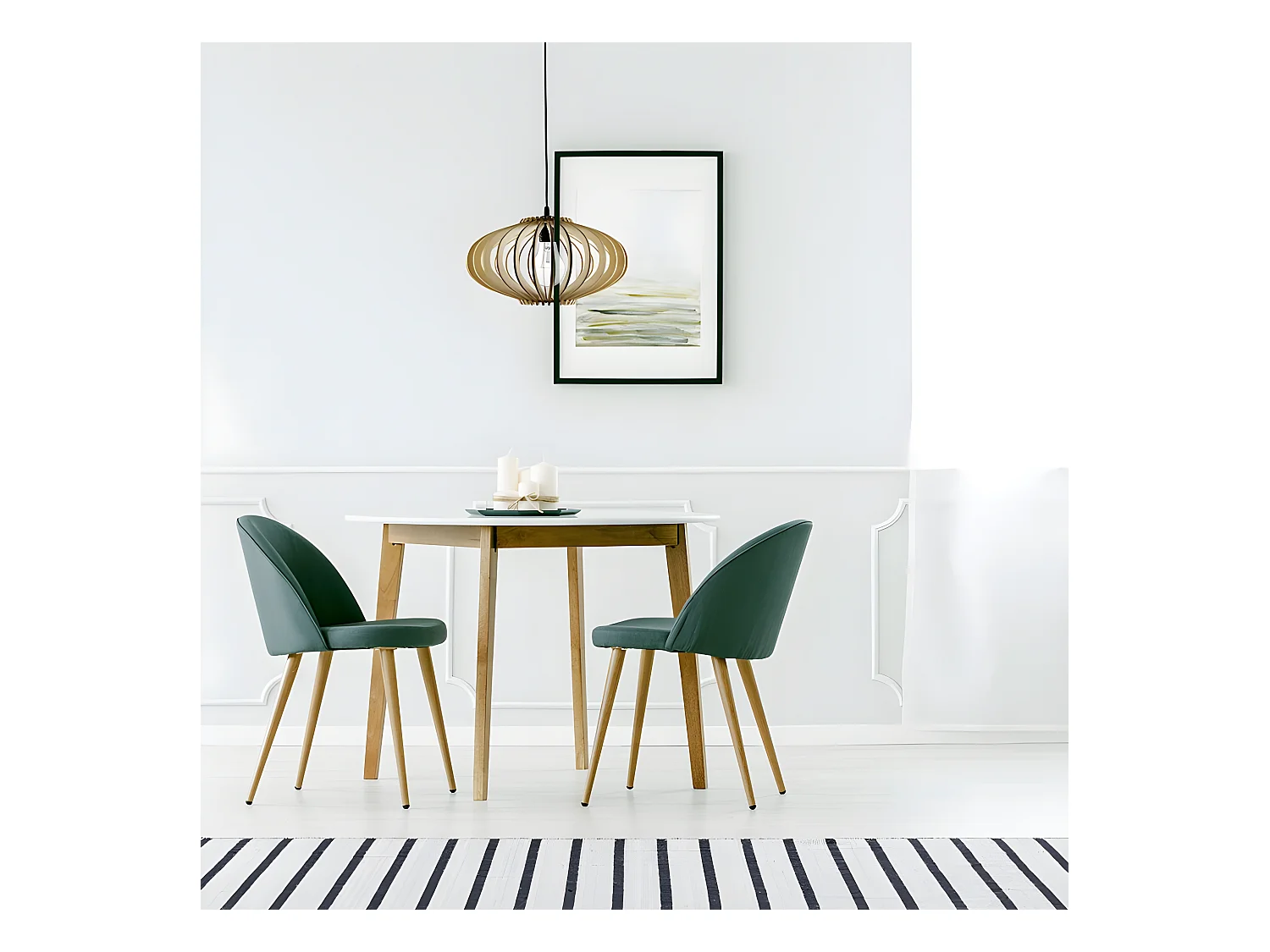 Plafonnier en bois modèle SAPELLI marron FABRILAMP