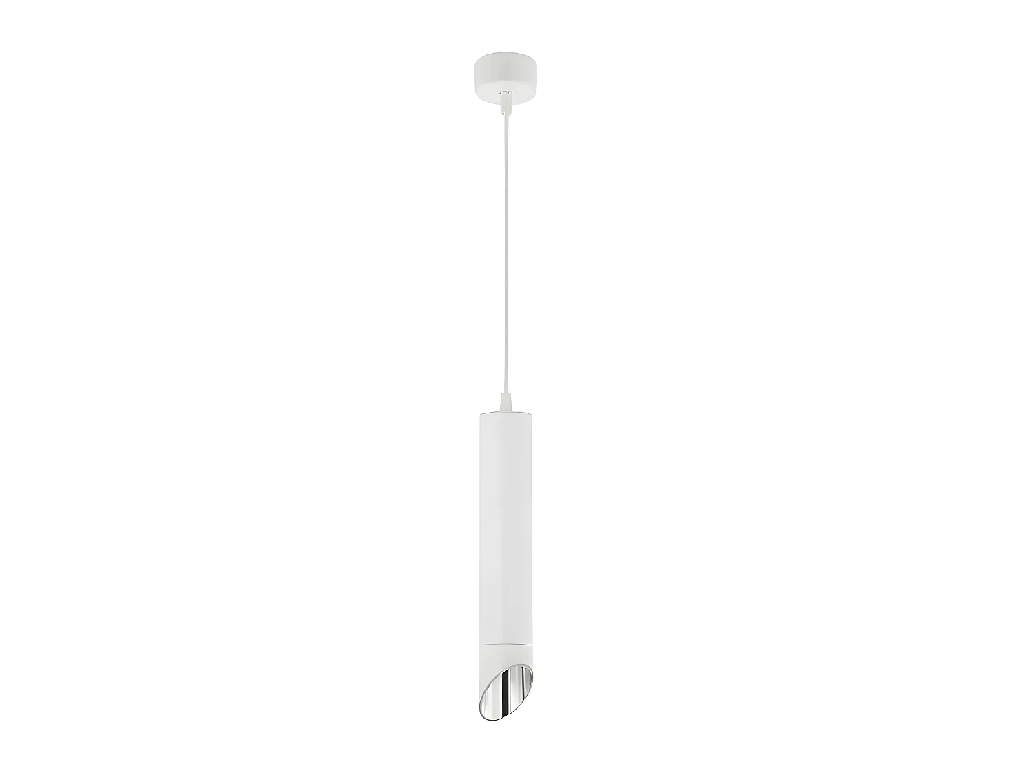 Lampe Nakhon Aluminum Pendentif en Blanc FABRILAMP