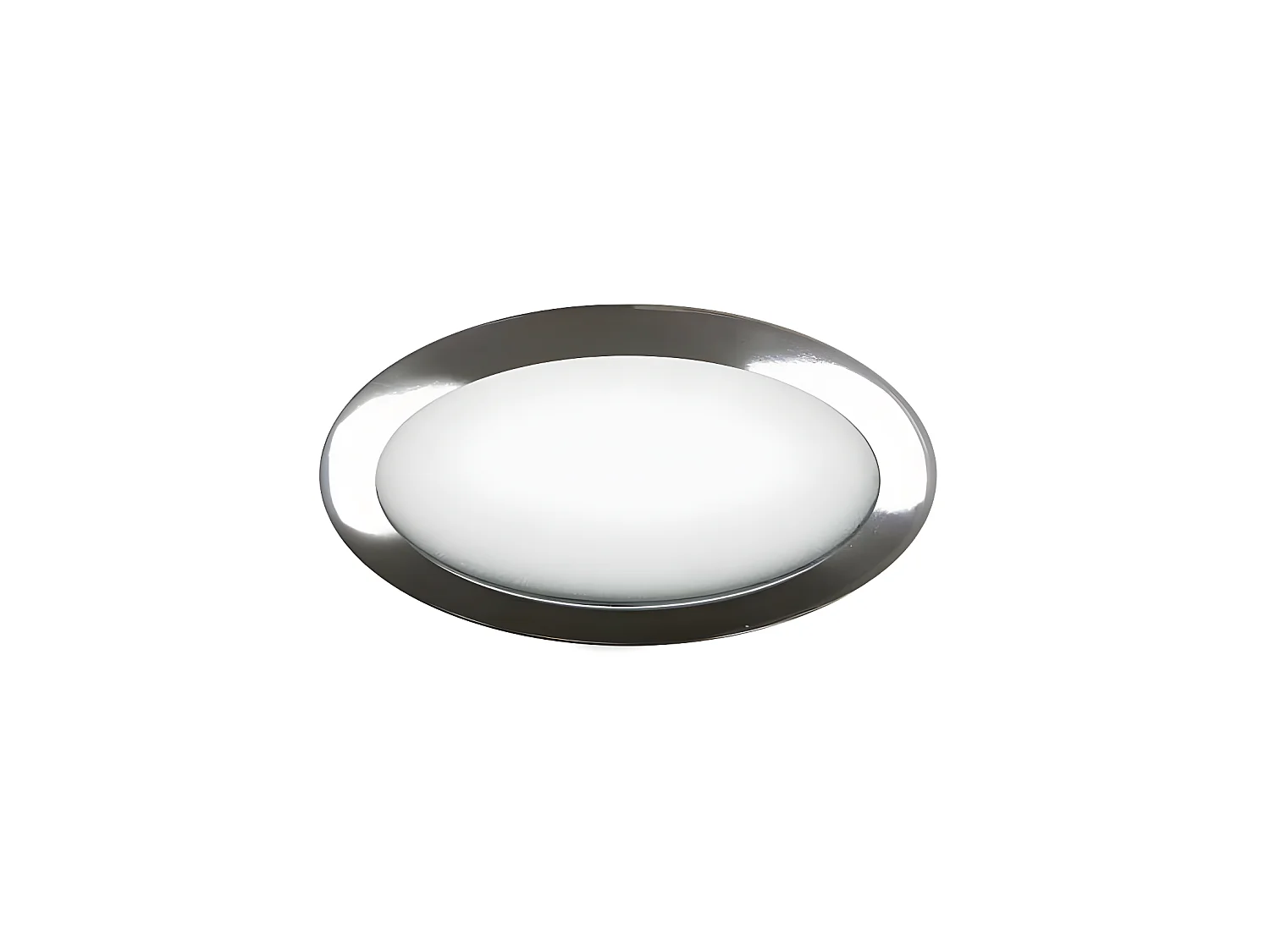 Downlight encastrable 24w 4000k modèle Apolo 1900lm finition chromée 22d FABRILAMP