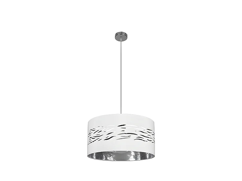 Pendente bianco modello NIEBLA 1 light FABRILAMP
