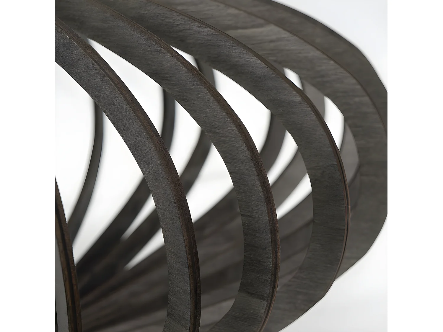 Lampara Colgante De 1 Luz Modelo Caoba Marron Oscuro