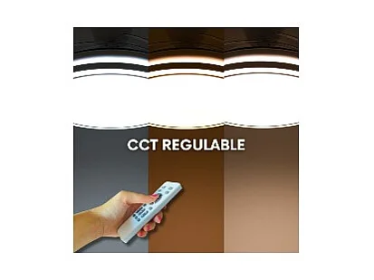 Ventilador Dc Costa L Niquel Led Memoria Color Control Remoto Akunadecor