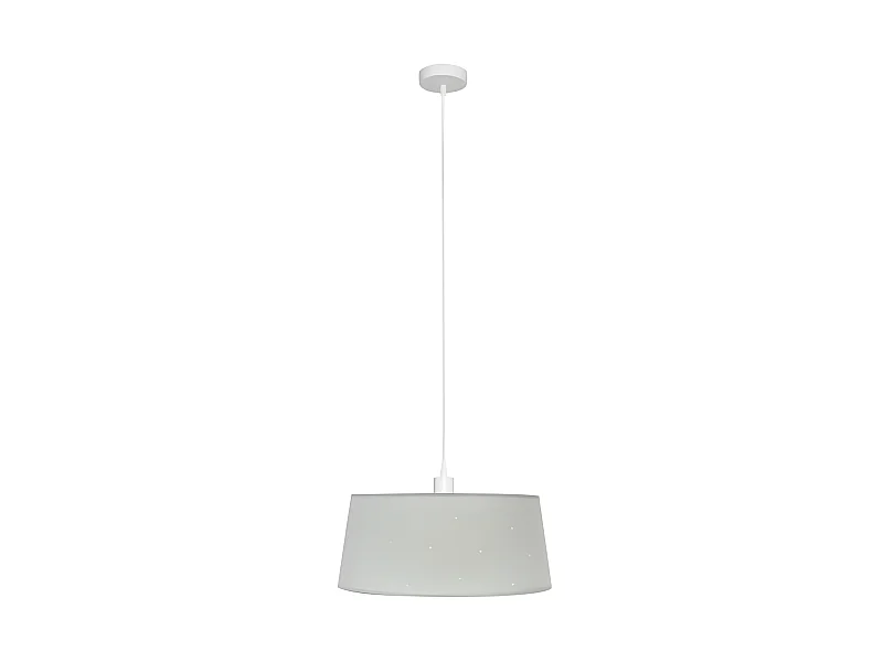 Lampada a Sospensione Coscienza 1e27 Grigio 40d FABRILAMP