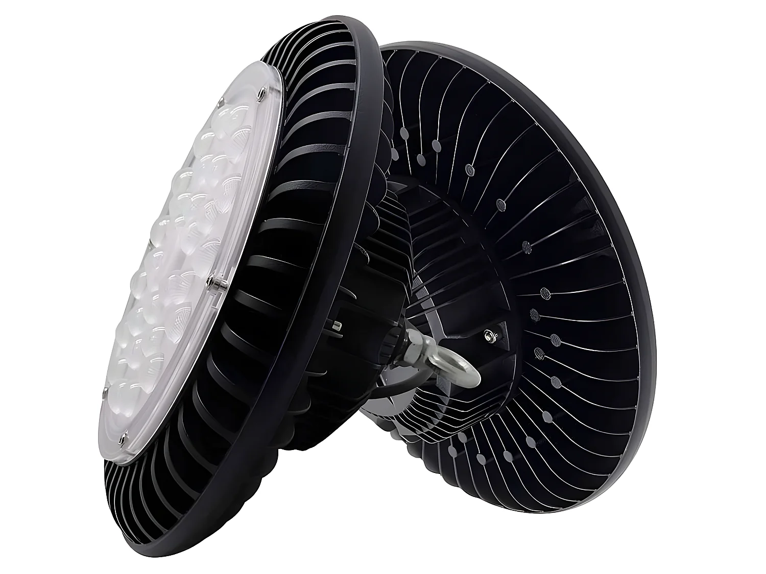 Campana Led 100 W Monzonita 6500k Negro Led Smd