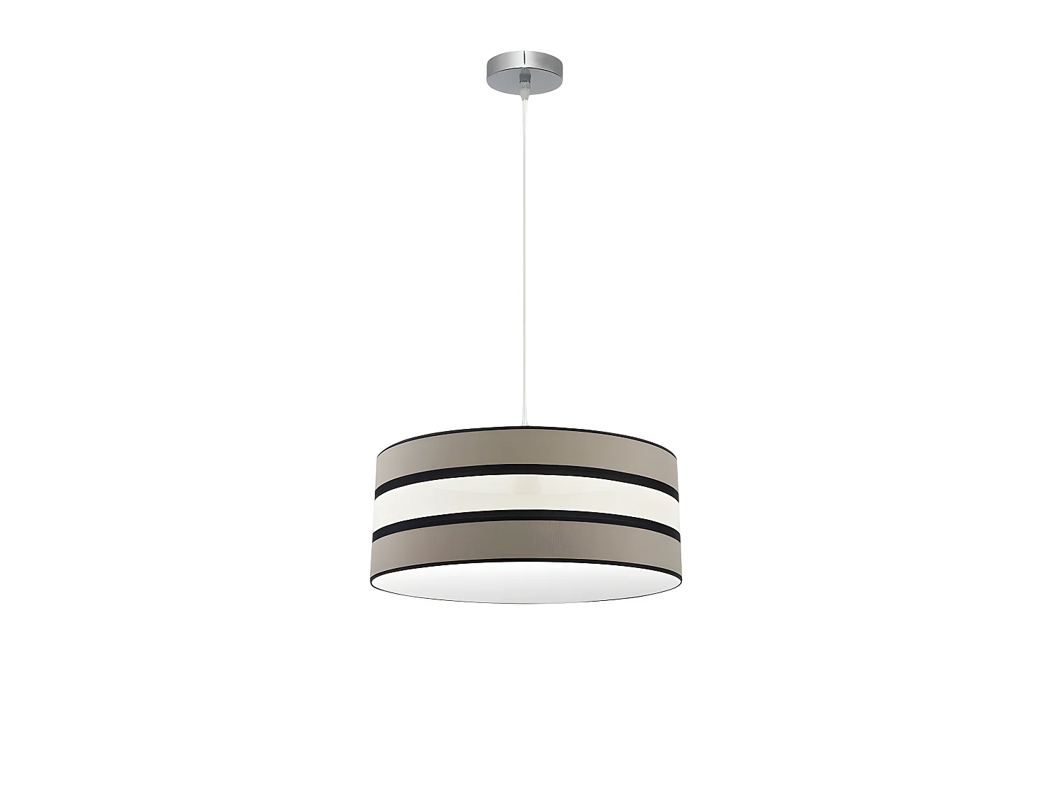 Colgante Regulable Modelo Karla 2xe27 Topo/beis